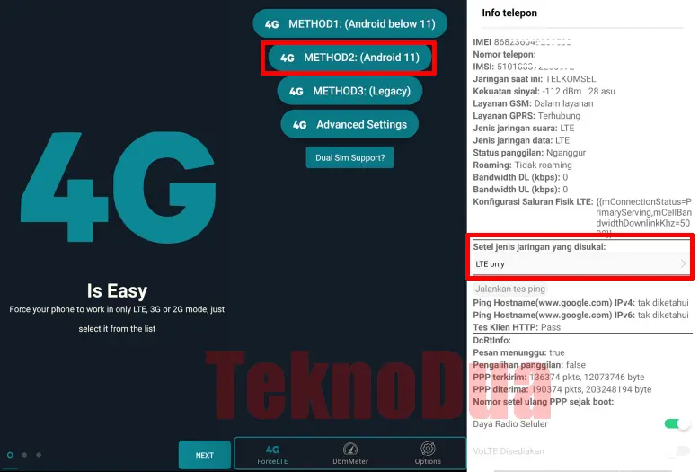 Force 4G LTE Oppo A16
