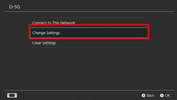 Change Settings Nintendo Switch