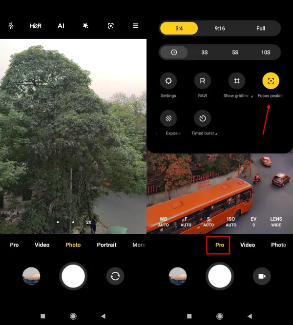 Fitur Focus Peaking Kamera Xiaomi
