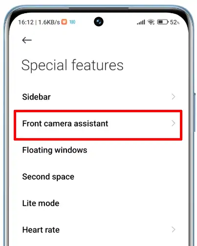 Masuk Ke Fitur Spesial Xiaomi
