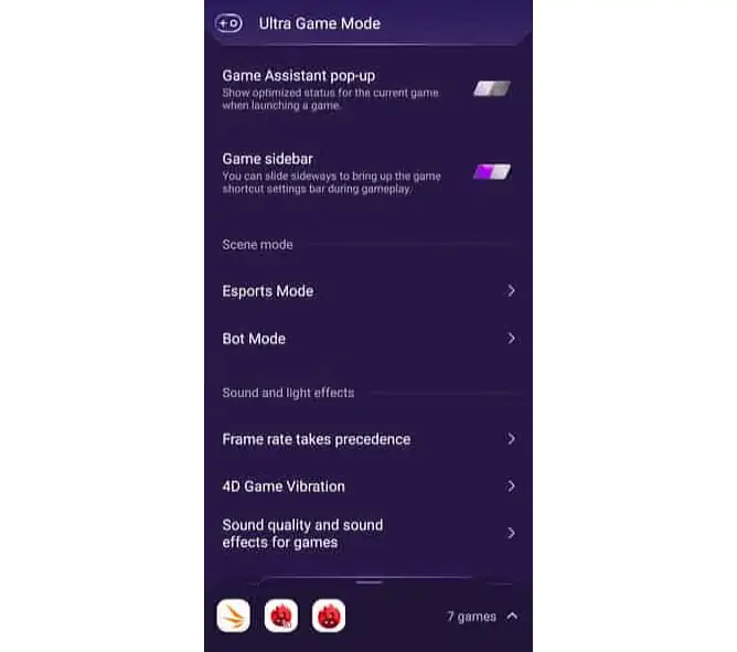 Mengaktifkan 4D Game Vibration