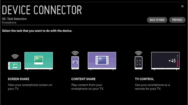 Menggunakan Screen Share TV LG