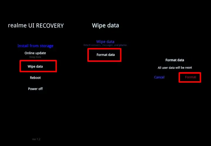 Cara Hard Reset Realme