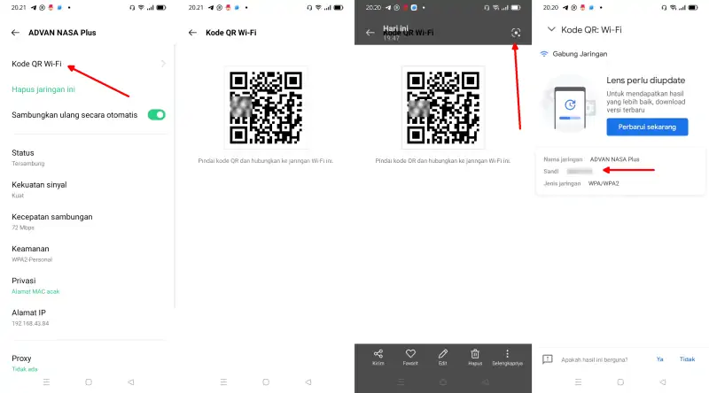 Cara Melihat Password Wifi di HP Realme