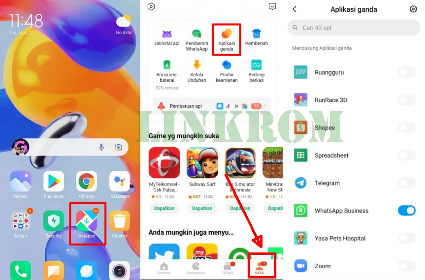 Cara Menggunakan Aplikasi Ganda di Xiaomi Redmi 10C