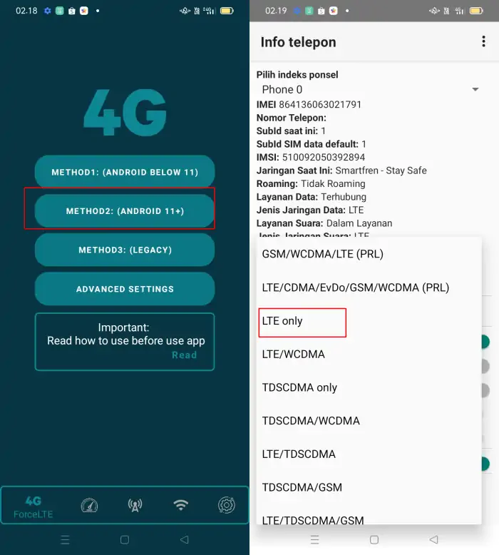 Cara Kunci 4G Oppo Menggunakan Aplikasi Tambahan