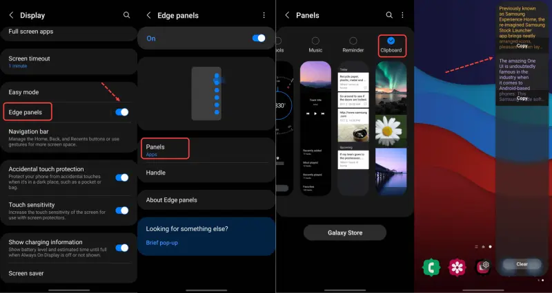Cara Mengaktifkan Clipboard Samsung