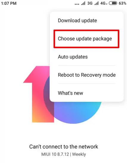 Upgrade Redmi Note 3 Ke MIUI 10