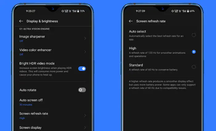 Cara Mengatur Refresh Rate di HP OPPO