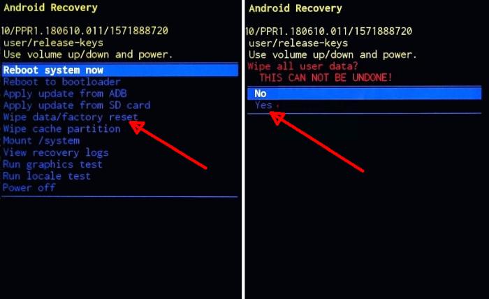 Cara Reset Samsung A72 Recovery Mode