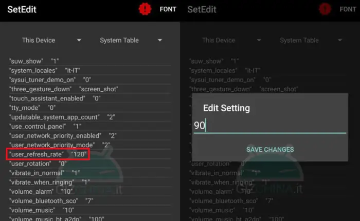 Mengubah Refresh Rate Ke 90Hz Xiaomi