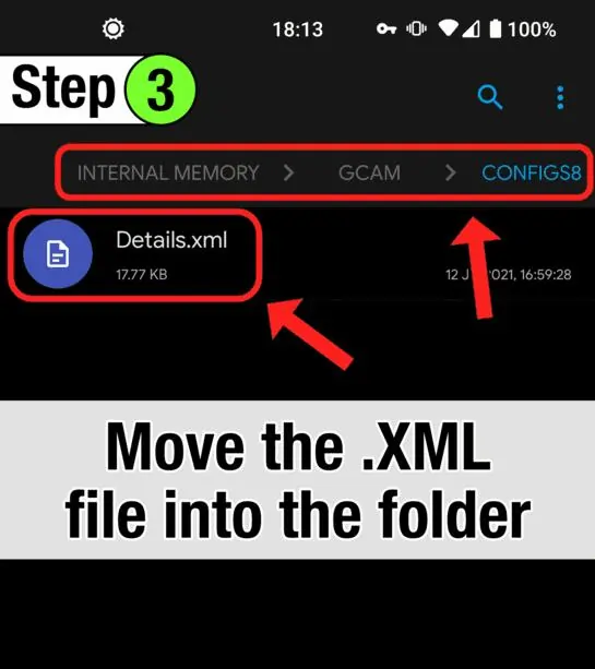 Paste File XML Ke Folder Configs