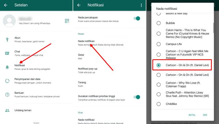 Cara Mengganti Nada Notifikasi Whatsapp Di Vivo