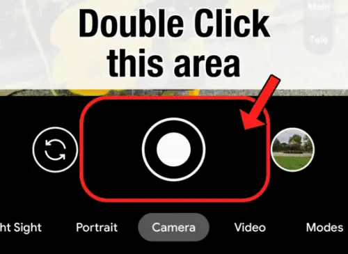 Double Click Area Config