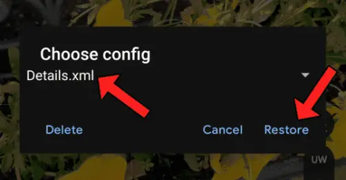 Restore Config GCAM Poco X3 NFC